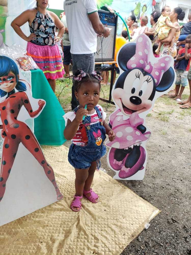 Camacã: PSF Dr. Jaquisson de Deus I leva diversão paras crianças do Bairro Novo de São João do Panelinha